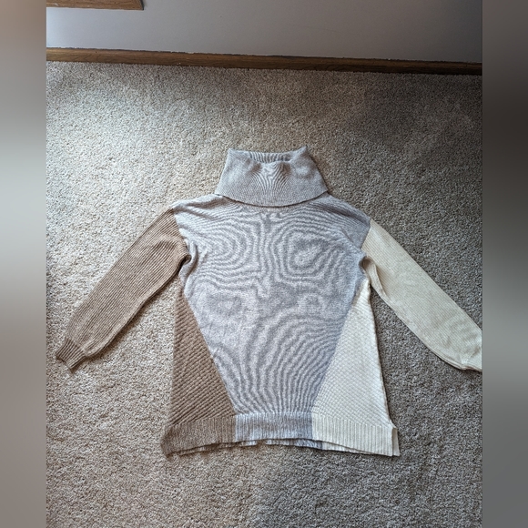 Maurices Clorblock Cowl Neck Tunic Pullover Size Medium M - Picture 4 of 8